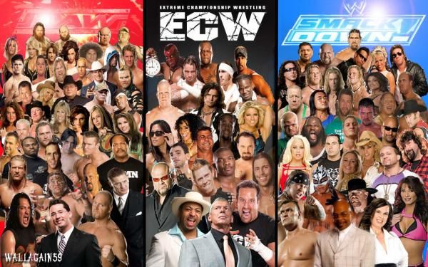 RAW ECW Et SMACK DOWN