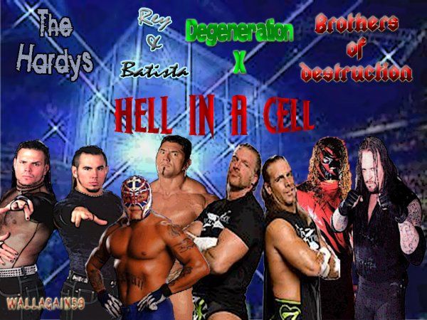 Legacy Vs Dx Hell In A Cell hell in a cell: the hardys,rey & batista,dx et brothers of destruction
